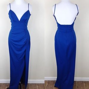 Katie May Reconcile Gown Maxi Ocean Blue XS